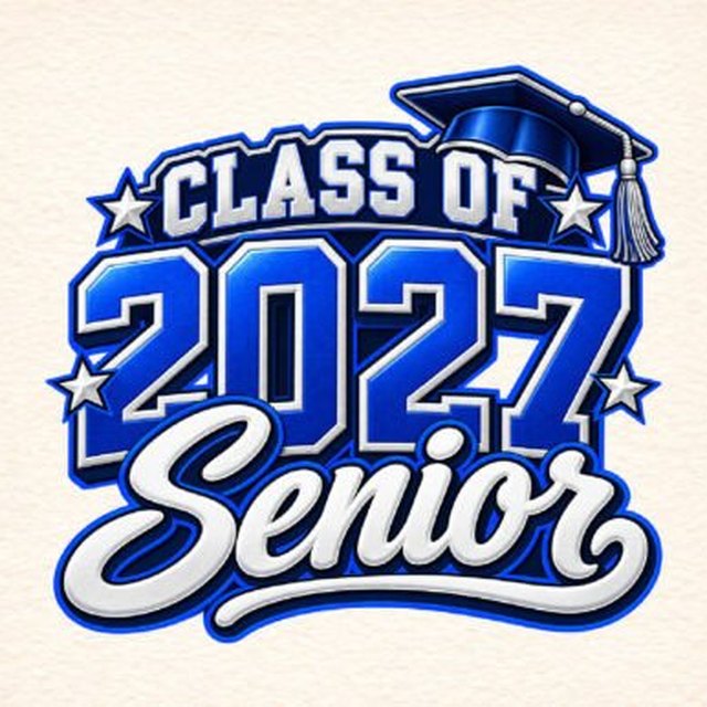 2027 Senior Blue