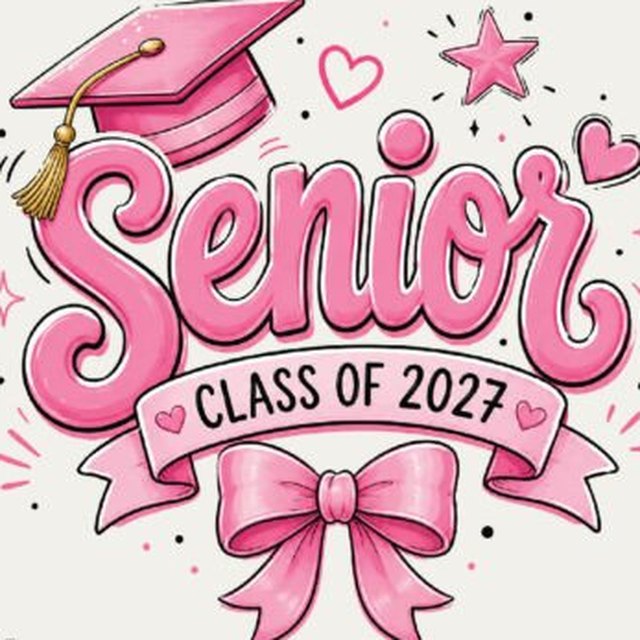 Pink Senior Bow